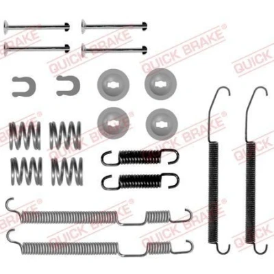 Abbildung von QUICK BRAKE 105 0075 Zubehörsatz, Bremsbacken SUBARU: LEGACY 1, Forester II