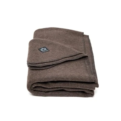 Abbildung von Arcturus Militär Wolldecke, 2 kg, warm, dick, waschbar, groß, 162,6 x 223,5 cm, ideal für Camping, Outdoor, Sportveranstaltungen und Survival Kits, Schokoladenbraun