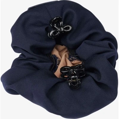 Abbildung von Haarnetz Scrunchie Marine/BlondVerkauft von Agradi