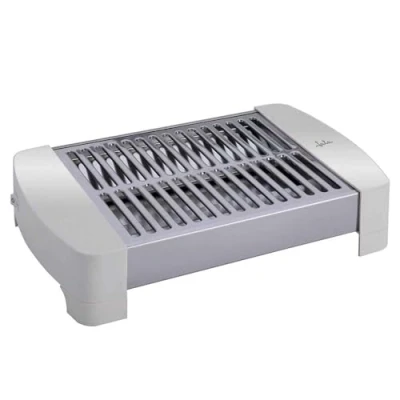 Abbildung von Jata JETT0201 Small Horizontal Toaster with 2 Quartz Resistors, Removable Crumb Drawer, 300 W, Easy Storage: 34 x 19 7 cm, Weiß