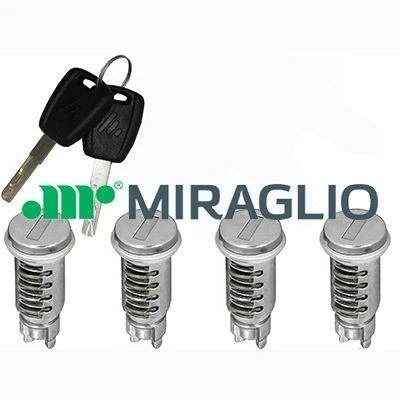 Abbildung von MIRAGLIO 80/1219 Schließzylindersatz hinten PEUGEOT: Boxer Minibus, Van