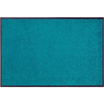Abbildung von Hanse Home Fußmatte (S XXL) 40x60cm 12 Farben Fussmatte Outdoor Schmutzfangmatte Türmatte Waschbar &amp; Wetterfest rutschfest für Eingangsbereich Außenbereich Petrol