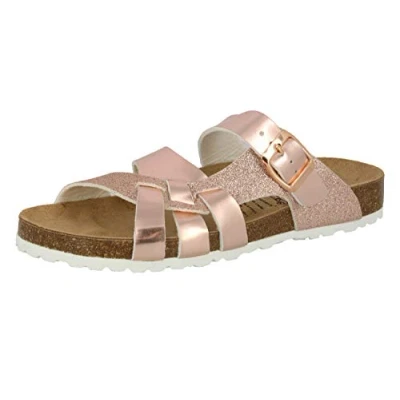 Abbildung von Lico Bioline Latino Damen Pantoletten, Rose, 38 EU