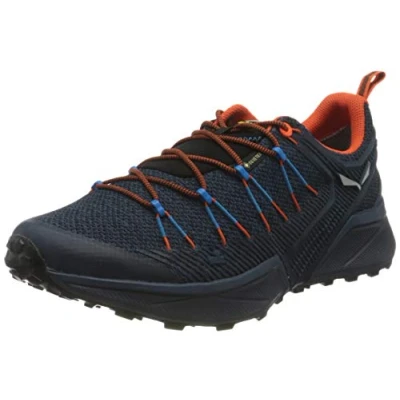 Abbildung von Salewa Herren MS Dropline Gore TEX Traillaufschuhe, Dark Denim/Black, 46.5 EU