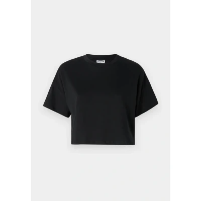 Abbildung von Noisy May Nmalena SEMI CROP Tshirt basic, Damen, Größe: Small, Black