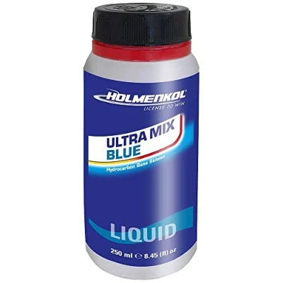Abbildung von Holmenkol Unisex Erwachsene Ultramix Liquid Wax 250 ml, Blue Cold, Einheitsgröße