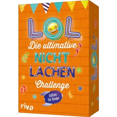 Abbildung von LOL Die ultimative Nicht lachen Challenge Edition für Kinder: Mit den besten Witzen, Flachwitzen, Scherzfragen. Ab 6 Jahren. Partyspiel Kindergeburtstage