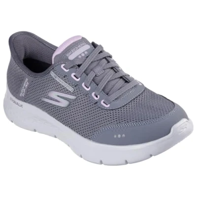 Abbildung von Skechers Damen Go Walk Flex Sneaker, anthrazit, 38 EU