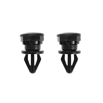 Abbildung von YINETTECH 2 Sätze Hutablagen Clips Ersatz 799161KA2A Kompatibel mit Nissan Juke 20102014 Gepäckbefestigungshalterungen Hinten Schwarz