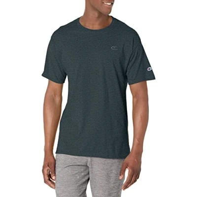 Abbildung von Champion Herren Klassisches Jersey T Shirt Hemd, Dunkelgrau, M