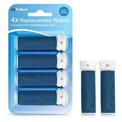 Abbildung von 4 x Express Pedi Refill Extra Grob Ersatzrollen für Scholl