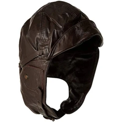 Abbildung von Mil Tec Unisex 12425009 Flughelm, Braun, XL EU