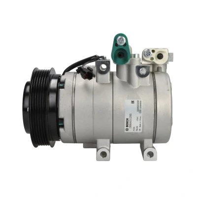 Abbildung von BOSCH 1 986 AD1 295 Kompressor 12V PAG 46 R134a mit Montageanleitung, ohne Dichtring