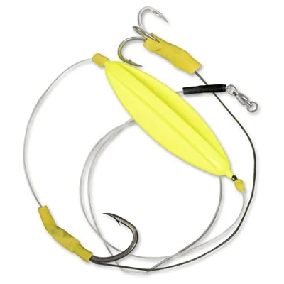 Abbildung von Black Cat Silent Combi Rig 200cm (Size 8/0 + 2/0) Raubfisch Vorfächer
