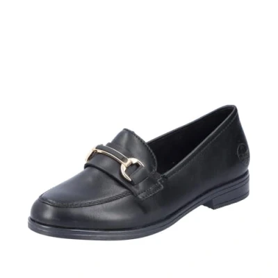 Abbildung von Rieker Damen 46262 Slipper, Schwarz, 39 EU