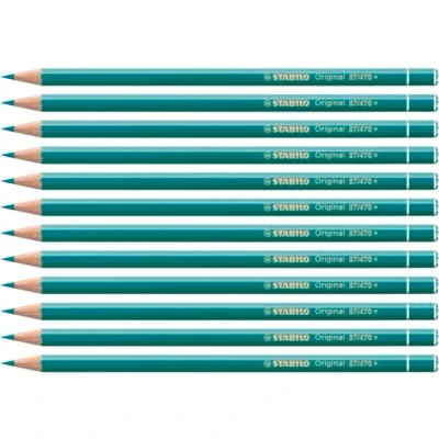 Abbildung von Premium Buntstift STABILO Original 12er Pack türkis