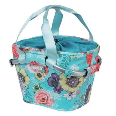 Abbildung von Basil B.V. Unisex Erwachsene Bloom Field Gepäckträgertaschen, Sky Blue, 27x37x25 cm