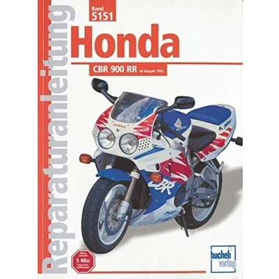 Abbildung von Honda CBR 900 RR: ab Baujahr 1992 / Reprint der 4. Auflage 2000 (Reparaturanleitungen)