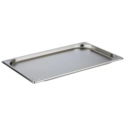 Abbildung von APS 81100 GN Behälter 1/1, Gastronormbehälter Edelstahl rostfrei/Abmessungen 32,5 x 53 cm/Tiefe 20 mm/Volumen 2,5 Liter