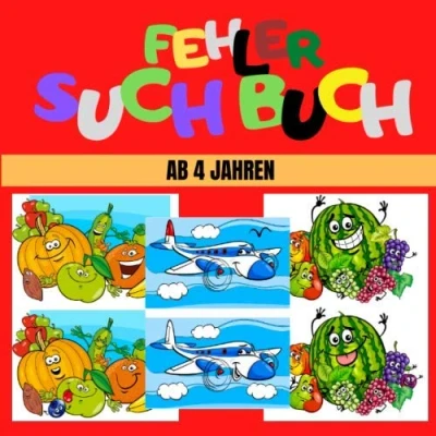 Abbildung von Fehler Such Buch: 45 Finde Den ab 4 Suchen Buch Kinder Mit Lösungen