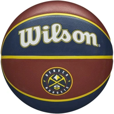 Abbildung von Wilson MINI Basketball TEAM RETRO, BROOKLYN NETS, Outdoor, Gummi, Größe: