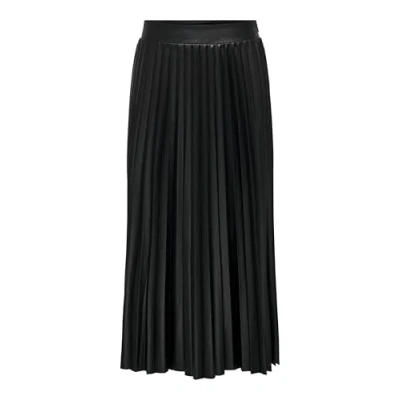 Abbildung von ONLY Einfarbiger Alinienrock, Damen, Größe: Medium, Black