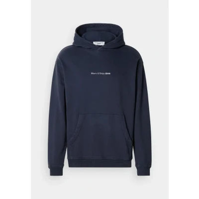 Abbildung von Marc O&#039;Polo DENIM Hoodie, relaxed fit, Kängurutasche, Logoschriftzug