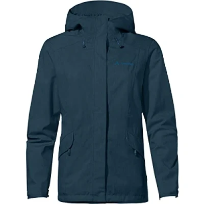 Abbildung von Vaude Rosemoor Hardshelljacke, Damen, Größe: 34, Dark sea