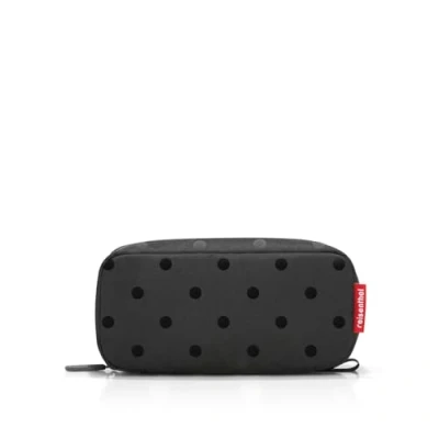 Abbildung von reisenthel multicase Glossy dots Black farbenfrohes und modernes Design, Multi Use Etui ideal für Kosmetik, Schul oder Arbeitsutensilien