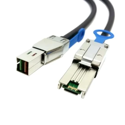 Abbildung von chenyang Mini SAS SFF 8088 zu 8644 HD Datenserver RAID Kabel mit hoher Dichte 0.5M