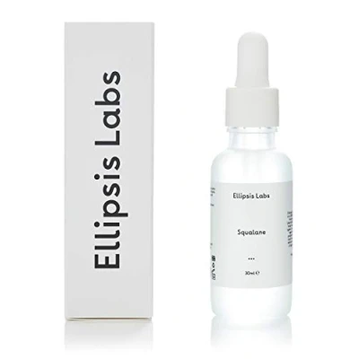 Abbildung von Squalane von Ellipsis Labs. Squalan Öl, zu 100% aus Oliven stammendes natürliches, ein Feuchtigkeitsspender mit Tiefenwirkung für trockene Haut Wirkstoffen gegen Alterserscheinungen 30ml