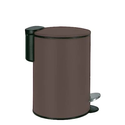 Abbildung von Kosmetikeimer Silence, Farbe: Nussbraun, Material: Metall, Größe: Eimer 3 Liter