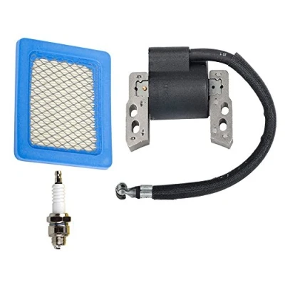 Abbildung von OxoxO Elektronische Zündspule ersetzt 695711 802574 493237 796964 mit 491588 Luftfilter Compatible with Quantum Intek Einzylinder