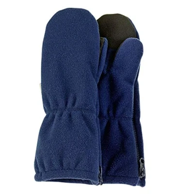 Abbildung von Sterntaler Fingerhandschuhe Fleece Fäustling für Kinder, Größe: 74/86, Marine