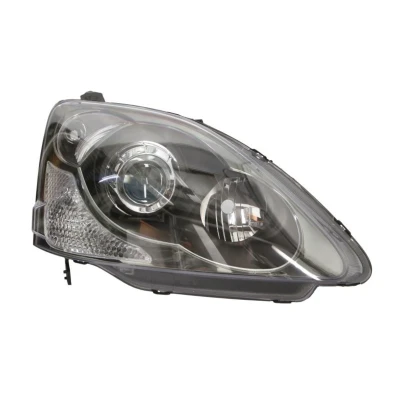 Abbildung von ALKAR 2752939 Scheinwerfer rechts H1, W5W, HB3, WY21W Gehäuse mit schwarzem Innenteil HONDA: CIVIC 7 Hatchback