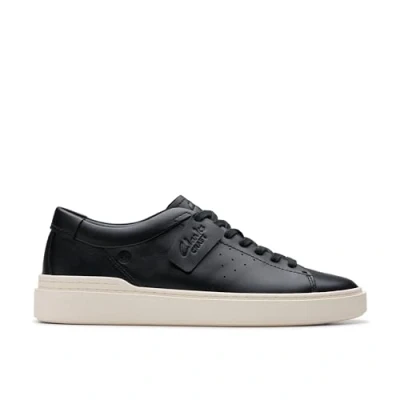 Abbildung von Clarks Herren Craft Swift Sneaker, Schwarzes Leder, 42.5 EU