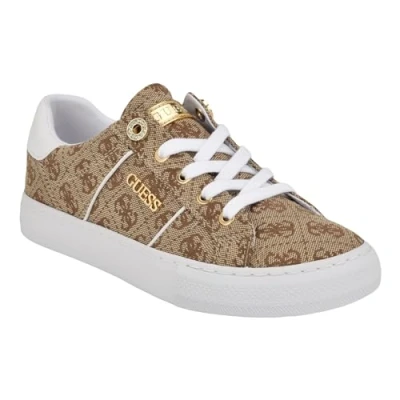 Abbildung von GUESS Damen Loven Sneaker, Mittelbraun 219, 36.5 EU