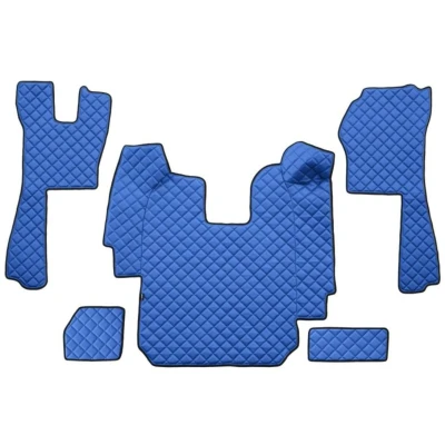 Abbildung von F CORE FL03 BLUE Fußmattensatz Eco Leder vorne 5 Blau