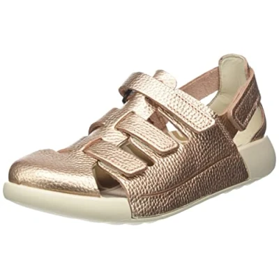 Abbildung von ECCO Mädchen 2nd Cozmo Fisherman K Fis Sandal, Hammered Bronze, 35 EU