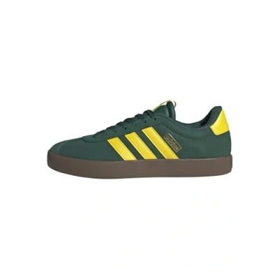 Abbildung von adidas Vl Court 3.0 Shoes Herren Schuhe, Collegiate Green Yellow Gold Metallic, 45 1/3 EU