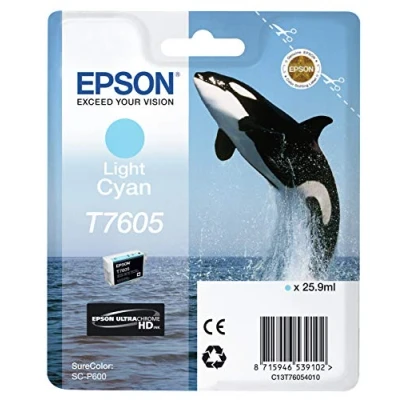 Abbildung von Epson T76054010 Tintenpatronen, 26 ml, light Cyan