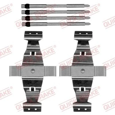 Abbildung von QUICK BRAKE 109 0108 Zubehörsatz, Scheibenbremsbelag MERCEDES BENZ: A Class, GLA