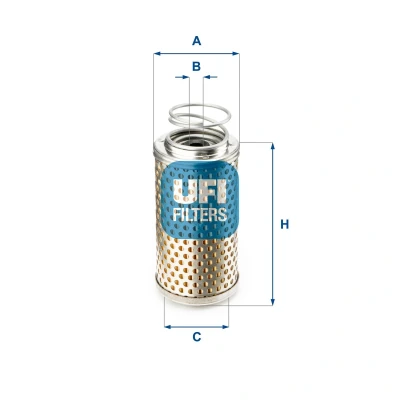 Abbildung von UFI 25.465.00 Ölfilter