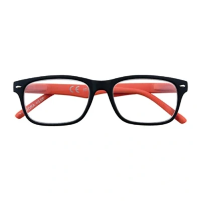 Abbildung von Zippo® Lesebrille, hergestellt aus einem Weichlinienrahmen, ideal für Männer und Frauen, Diopter +2.00, Orange Auktionen