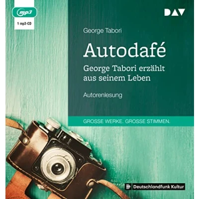Abbildung von Autodafé. George Tabori erzählt aus seinem Leben: Autorenlesung (1 mp3 CD)