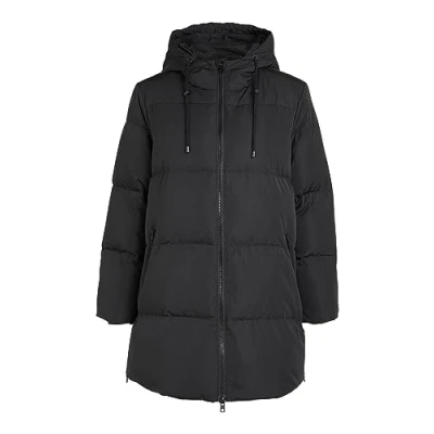 Abbildung von Object Objlouise NEW DOWN Jacket Daunenmantel, Damen, Größe: 34, Black