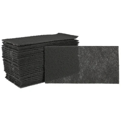 Abbildung von Mirka Mirlon Total 25 STK Schleifvlies Extrafine Korn 800 Schleifpads, Schleiffleece zum Anschleifen, Entrosten, Schleifen, Polieren von Holz, Metall, Kunststoff, Edelstahl