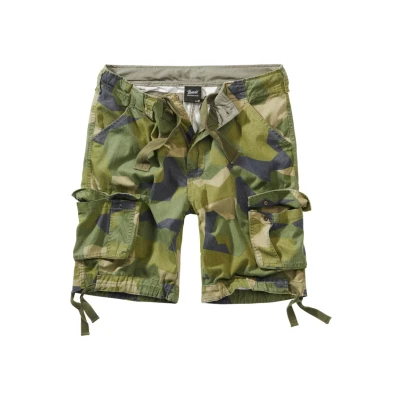Abbildung von Brandit Accessoires Urban Legend Cargo Shorts, Herren, Größe: 4XL, Swedish camo