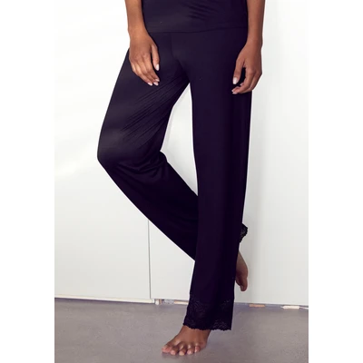Abbildung von Lascana Nachtwäsche Hose, Damen, Größe: 36/38, Schwarz