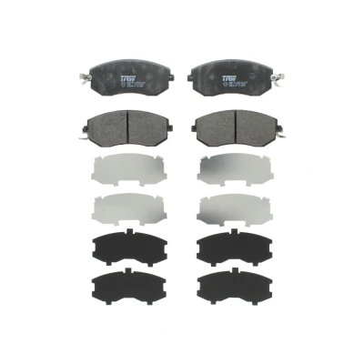 Abbildung von TRW COTEC GDB3519 Bremsbelagsatz mit akustischer Verschleißwarnung SUBARU: XV I, Impreza III Hatchback, Forester III, TOYOTA: GT86 Coupe